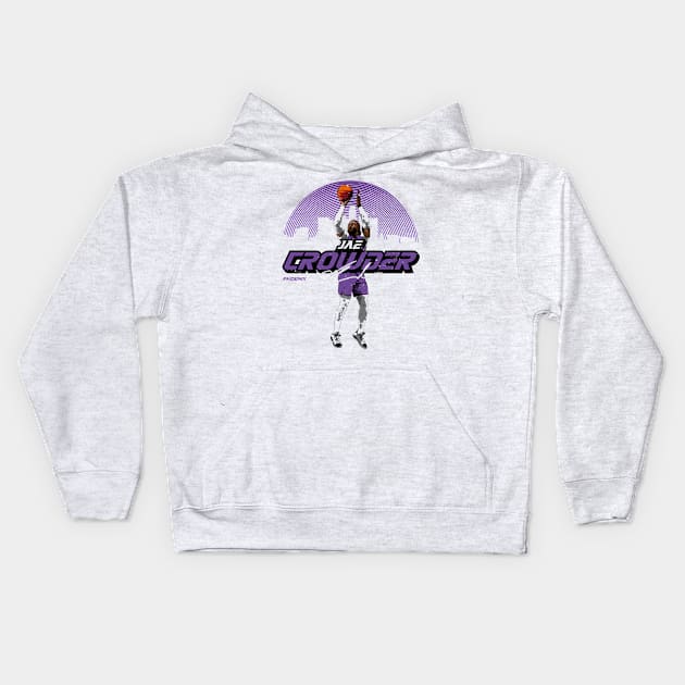 Jae Crowder Phoenix Skyline Kids Hoodie by MASTER_SHAOLIN